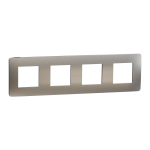 Рамка 4 постова, Unica New - Schneider Electric [NU280856M]