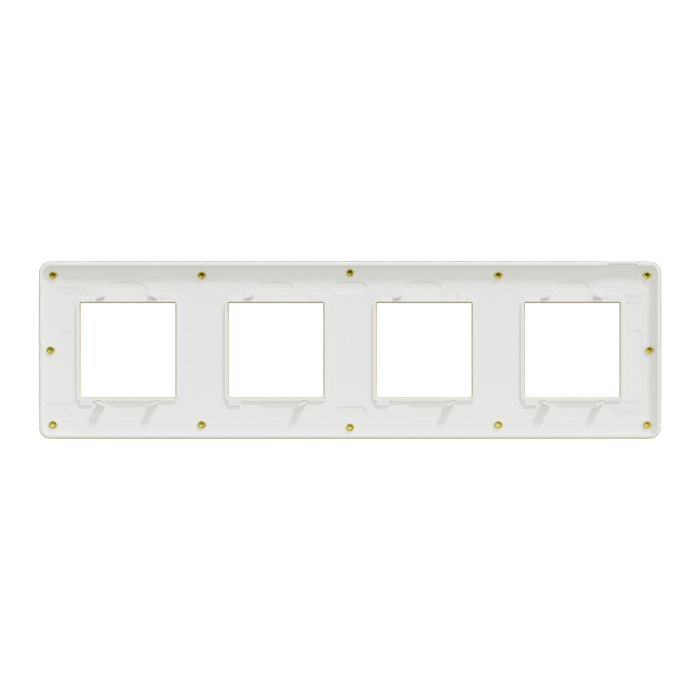 Рамка, 4 х 2 модулі, золота, Unica New, Schneider Electric [NU280859M]