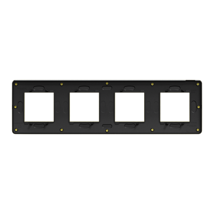 Рамка, 4 х 2 модулі, золота, Unica New, Schneider Electric [NU280862M]