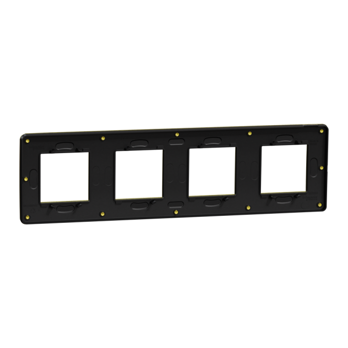 Рамка, 4 х 2 модулі, золота, Unica New, Schneider Electric [NU280862M]