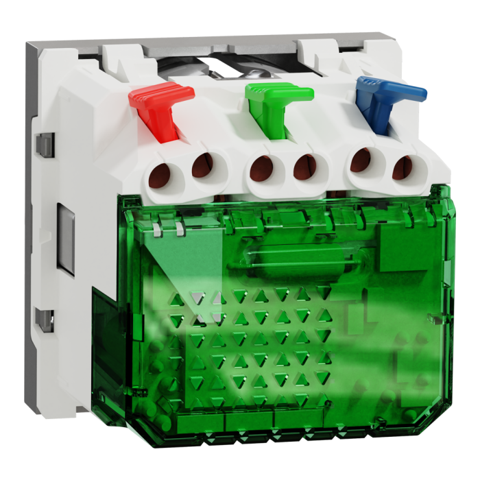 Зарядний пристрій USB + розетка, 10 А, 2 модулі, алюмінієва, Unica New, Schneider Electric [NU301730]