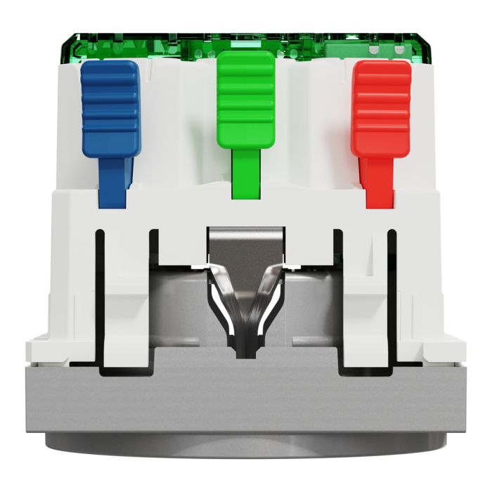 Зарядний пристрій USB + розетка, 10 А, 2 модулі, алюмінієва, Unica New, Schneider Electric [NU301730]