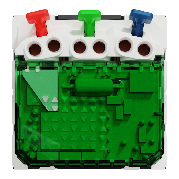 Зарядний пристрій USB + розетка, 10 А, 2 модулі, чорна, Unica New, Schneider Electric [NU301754]