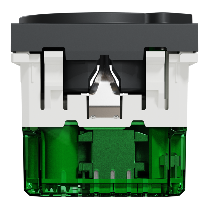 Зарядний пристрій USB + розетка, 10 А, 2 модулі, чорна, Unica New, Schneider Electric [NU301754]