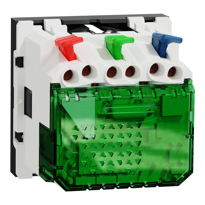 Зарядний пристрій USB + розетка, 10 А, 2 модулі, чорна, Unica New, Schneider Electric [NU301754]