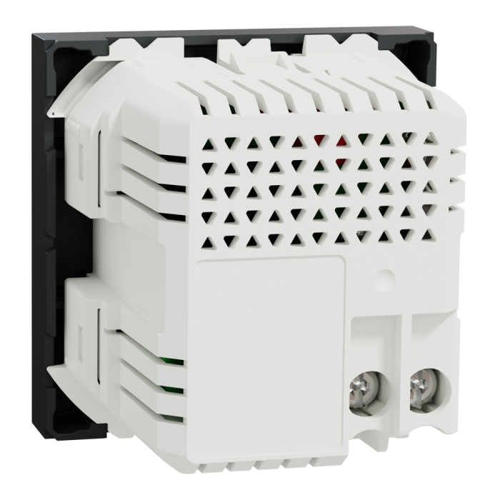 USB розетка, 2 модулі, чорна, Unica New, Schneider Electric [NU301854]