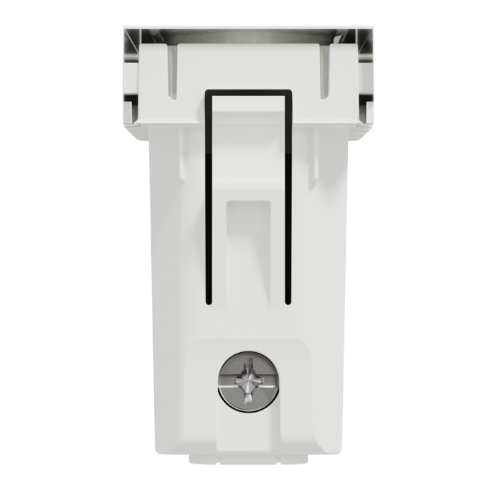 Розетка, 10 А, 1 модуль, біла, Unica New, Schneider Electric [NU303118]