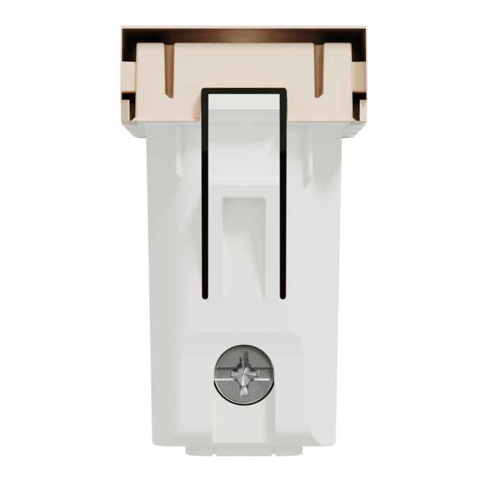 Розетка, 10 А, 1 модуль, Unica New, Schneider Electric [NU303144]