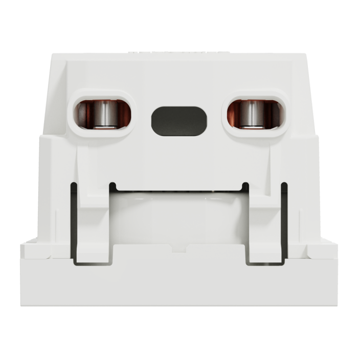 Розетка, 16 А, 2 модулі, біла, Unica New, Schneider Electric [NU303318]