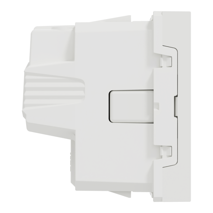 Розетка, 16 А, 2 модулі, біла, Unica New, Schneider Electric [NU303718]