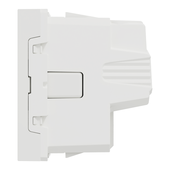 Розетка, 16 А, 2 модулі, біла, Unica New, Schneider Electric [NU303718]