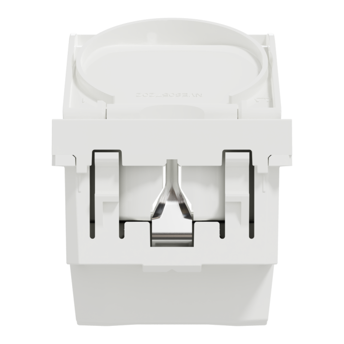 Розетка, 16 А, 2 модулі, біла, Unica New, Schneider Electric [NU303718TA]
