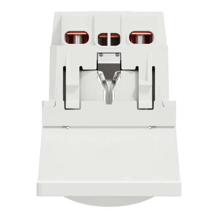 Розетка, 16 А, 2 модулі, біла, Unica New, Schneider Electric [NU303718TA]