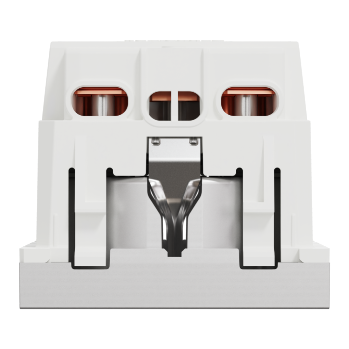 Розетка, 16 А, 2 модулі, алюмінієва, Unica New, Schneider Electric [NU303730]