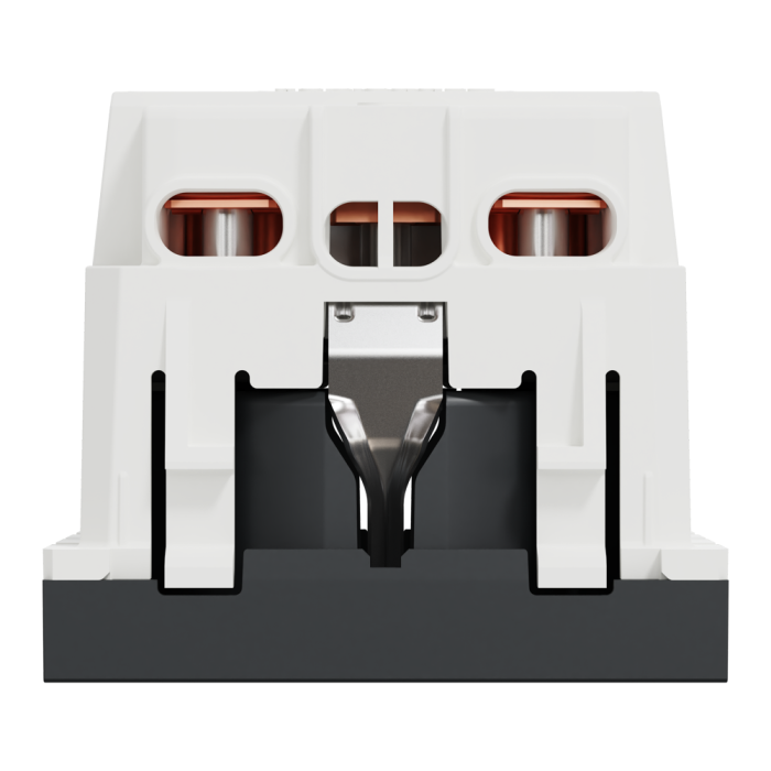 Розетка, 16 А, 2 модулі, чорна, Unica New, Schneider Electric [NU303754]