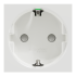 Розетка, біла, 16 А, 2 модулі, Unica New - Schneider Electric [NU305718]