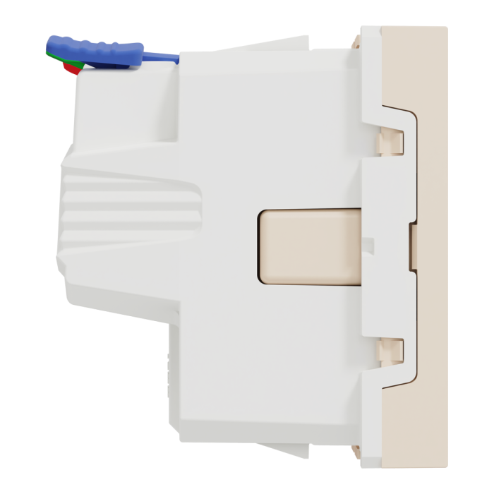 Розетка, 16 А, 2 модулі, Unica New, Schneider Electric [NU305744]