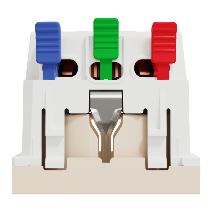 Розетка, 16 А, 2 модулі, Unica New, Schneider Electric [NU305744]