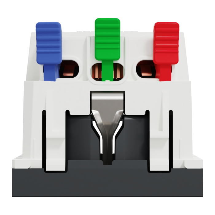 Розетка, 16 А, 2 модулі, чорна, Unica New, Schneider Electric [NU305754]