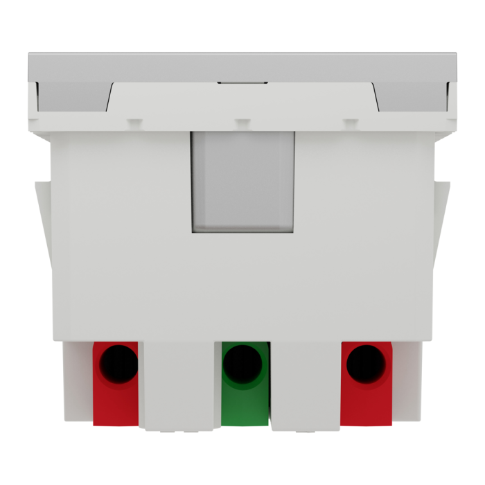 Розетка, 16 А, 4 модулі, алюмінієва, Unica New, Schneider Electric [NU306730A]