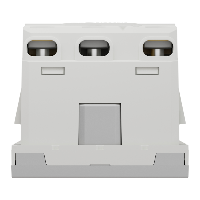 Розетка, 16 А, 4 модулі, алюмінієва, Unica New, Schneider Electric [NU306730A]