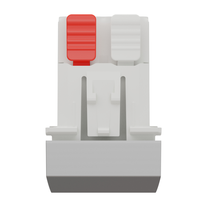 Вимикач, 1-клавішний, 10 А, 1 модуль, алюмінієвий, Unica New, Schneider Electric [NU310330]