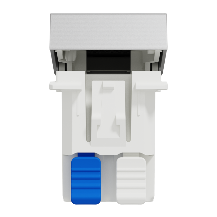Вимикач, 1-клавішний, 10 А, 1 модуль, алюмінієвий, Unica New, Schneider Electric [NU310330S]