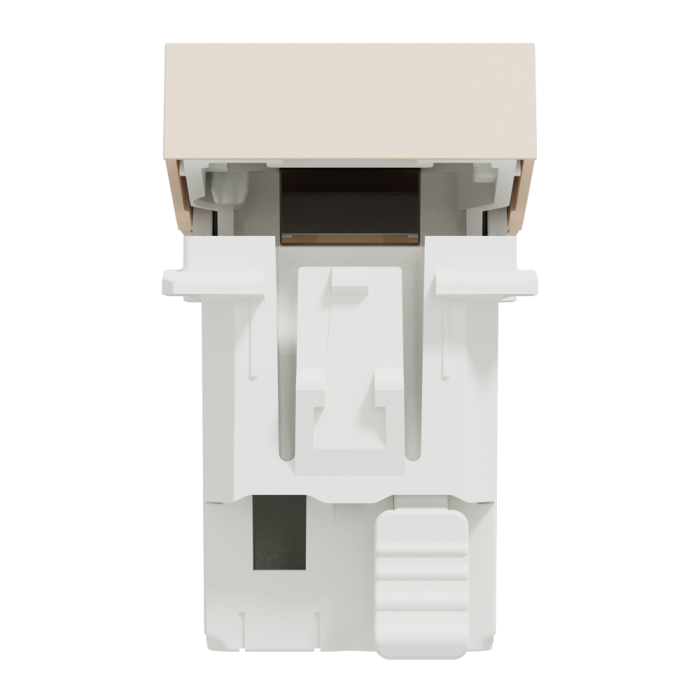Вимикач, 1-клавішний, 10 А, 1 модуль, Unica New, Schneider Electric [NU310344]