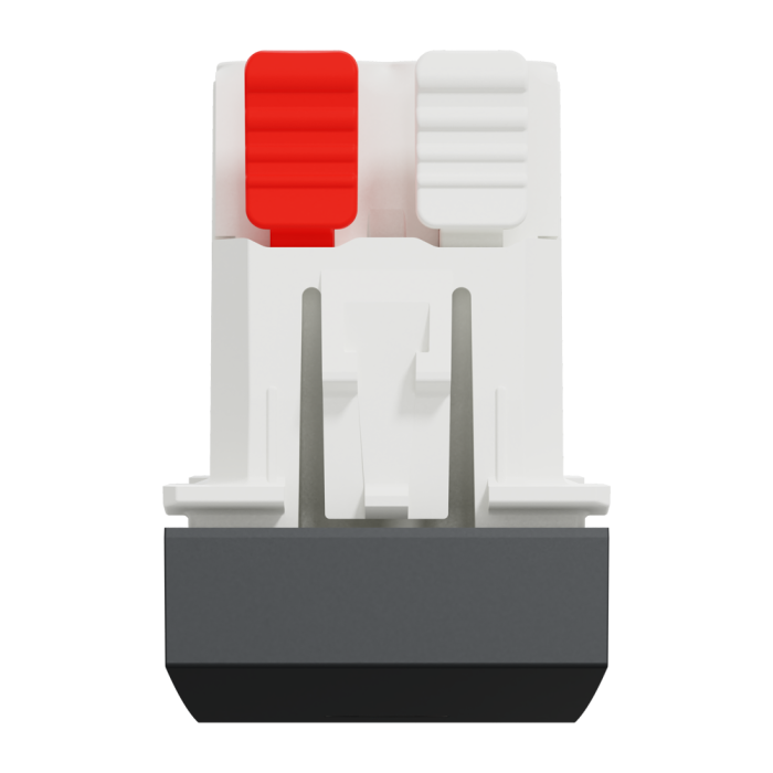 Вимикач, 1-клавішний, 10 А, 1 модуль, чорний, Unica New, Schneider Electric [NU310354S]