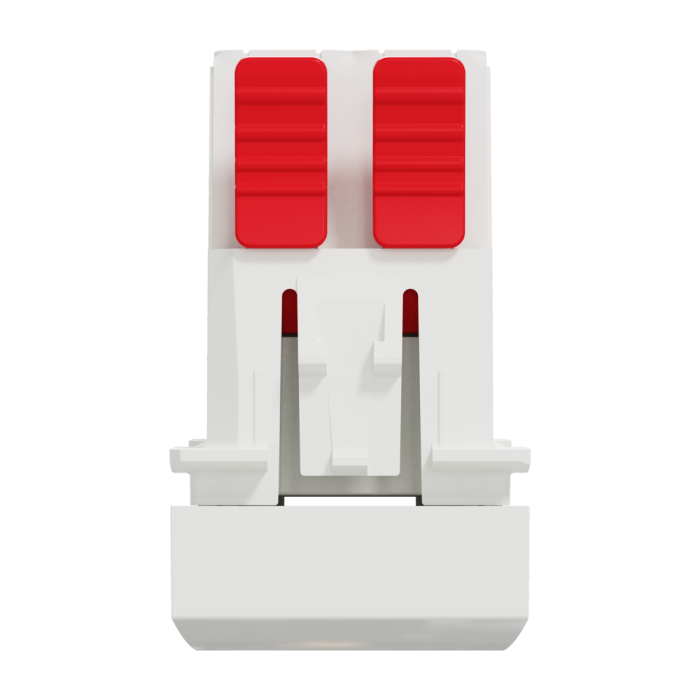 Вимикач, 1-клавішний, 10 А, 1 модуль, білий, Unica New, Schneider Electric [NU310518]