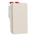 Перехресний перемикач, 1-клавішний, 10 А, 1 модуль, Unica New - Schneider Electric [NU310544]