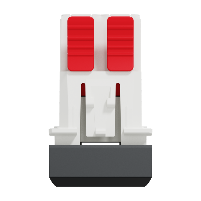 Вимикач, 1-клавішний, 10 А, 1 модуль, чорний, Unica New, Schneider Electric [NU310554]