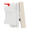 Кнопковий перемикач, 1-клавішний, 10 А, 1 модуль, Unica New, Schneider Electric [NU310644]