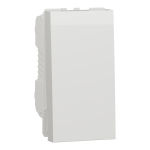 Вимикач, білий, 1-клавішний, 16 А, 1 модуль, Unica New - Schneider Electric [NU316118]