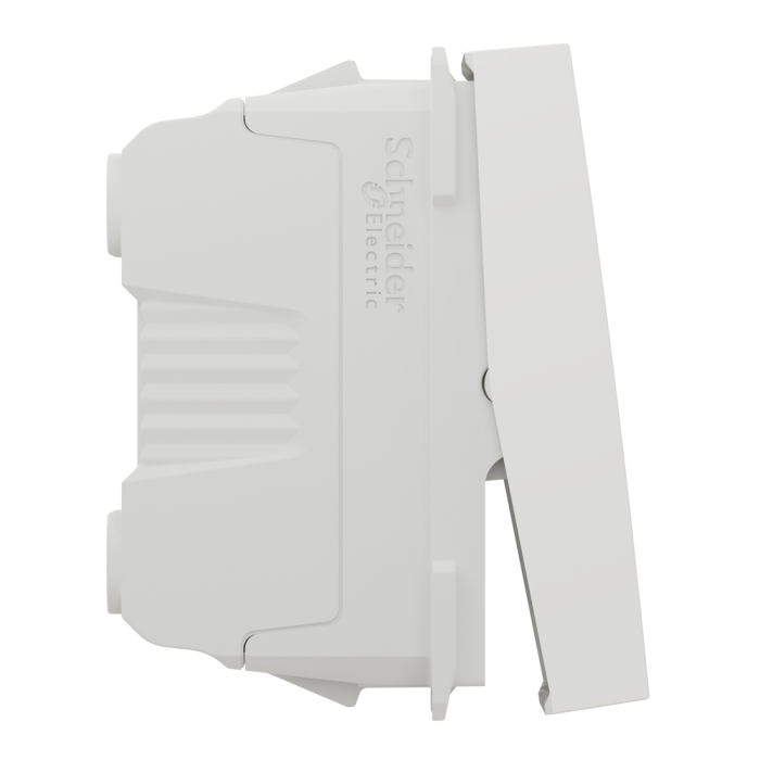 Вимикач, 1-клавішний, 16 А, 1 модуль, білий, Unica New, Schneider Electric [NU316118]