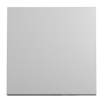 Вимикач, алюмінієвий, 1-клавішний, 10 А, 2 модулі, Unica New - Schneider Electric [NU320130]