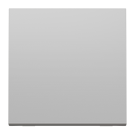 Кнопка 1-клавішна, алюмінієва, 10 А, 2 модулі, Unica New - Schneider Electric [NU320630]