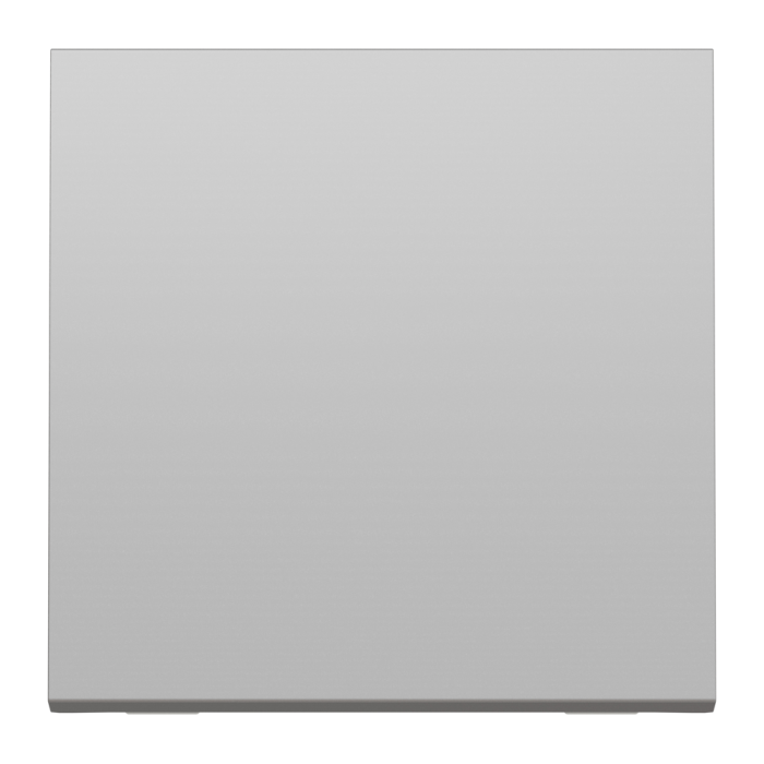 Кнопка, 1-клавішна, 10 А, 2 модулі, алюмінієва, Unica New, Schneider Electric [NU320630]