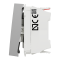 Кнопка, 1-клавішна, 10 А, 2 модулі, алюмінієва, Unica New, Schneider Electric [NU320630N]