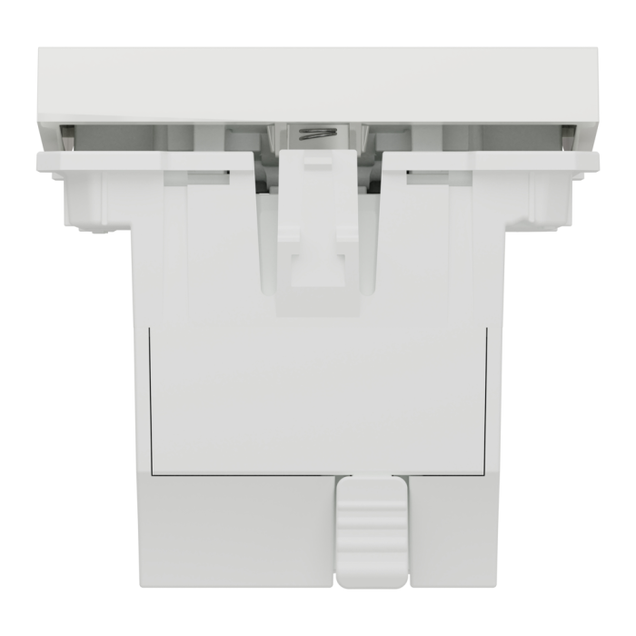 Управління затвором, 2-клавішний, 6 А, 2 модулі, білий, Unica New, Schneider Electric [NU320718]