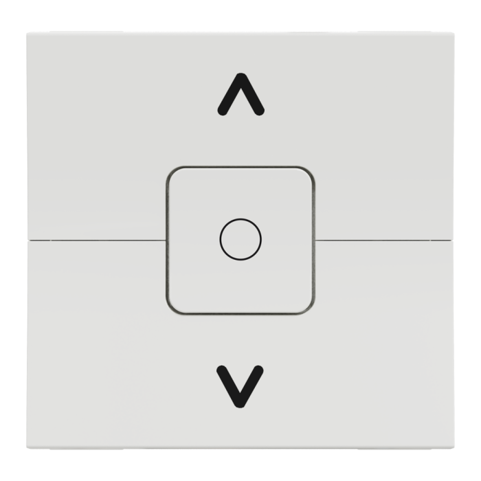 Управління затвором, 3-клавішний, 6 А, 2 модулі, білий, Unica New, Schneider Electric [NU320818]