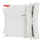 Управління затвором, 3-клавішний, 6 А, 2 модулі, білий, Unica New, Schneider Electric [NU320818]