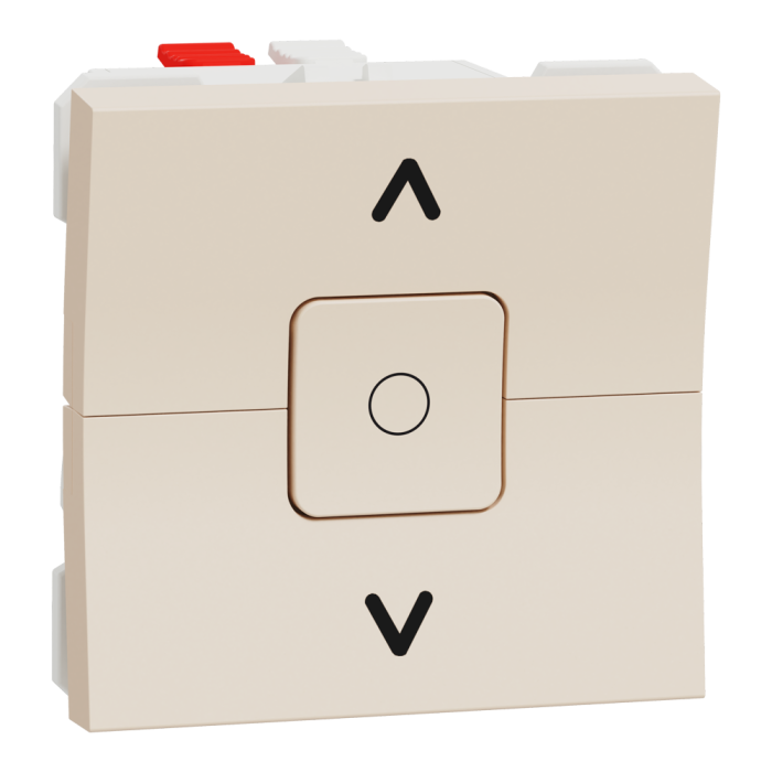 Вимикач для жалюзі, 3-клавішний, 6 А, 2 модулі, Unica New, Schneider Electric [NU320844]