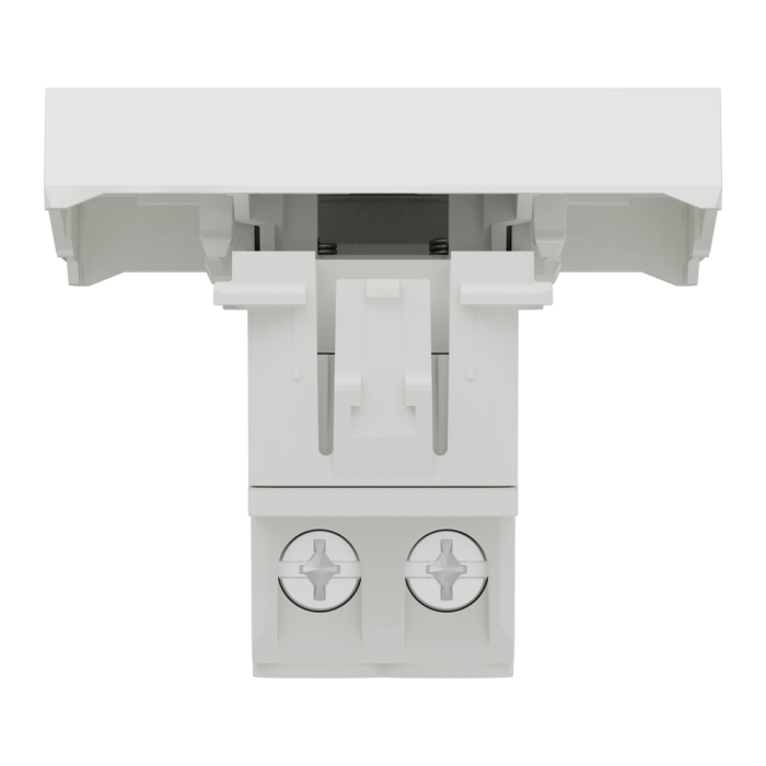 Вимикач, 1-клавішний, 16 А, 2 модулі, білий, Unica New, Schneider Electric [NU326218]