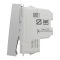 Вимикач, 1-клавішний, 16 А, 2 модулі, алюмінієвий, Unica New, Schneider Electric [NU326230]