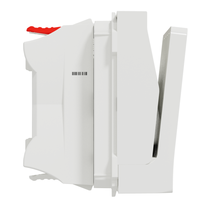 Картковий вимикач, 1-клавішний, 10 А, 2 модулі, білий, Unica New, Schneider Electric [NU328318]