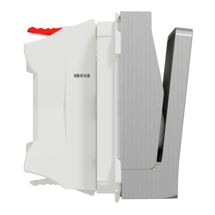 Картковий вимикач, 1-клавішний, 10 А, 2 модулі, алюмінієвий, Unica New, Schneider Electric [NU328330]