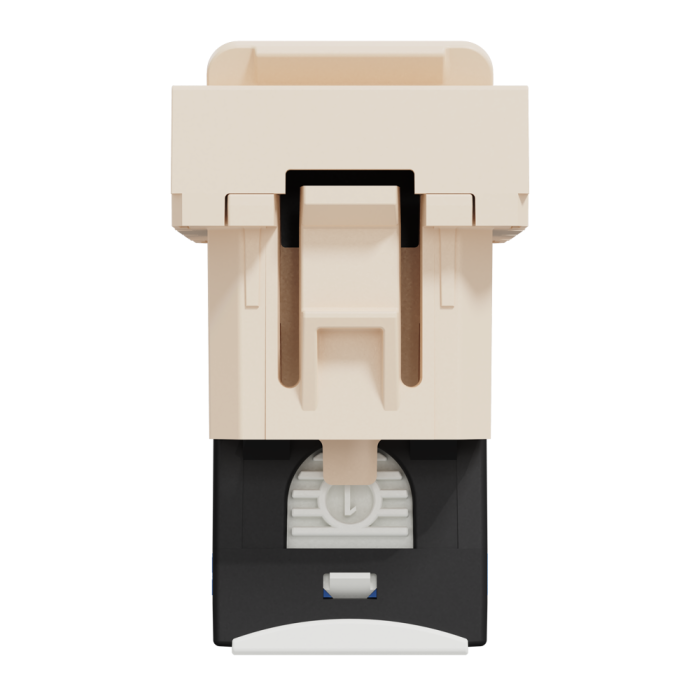 Мультимедійна розетка, 1 модуль, Unica New, Schneider Electric [NU341044]