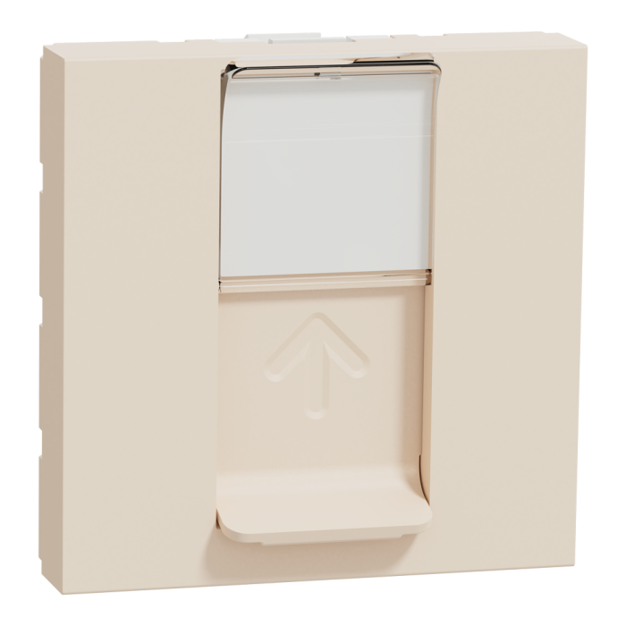 Мультимедійна розетка, 2 модулі, Unica New, Schneider Electric [NU341144]