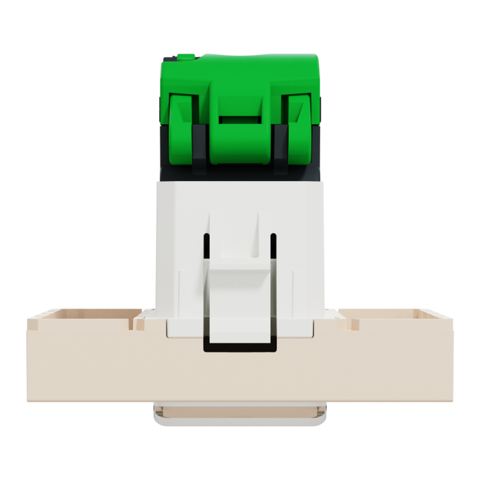 Мультимедійна розетка, 2 модулі, Unica New, Schneider Electric [NU341144]